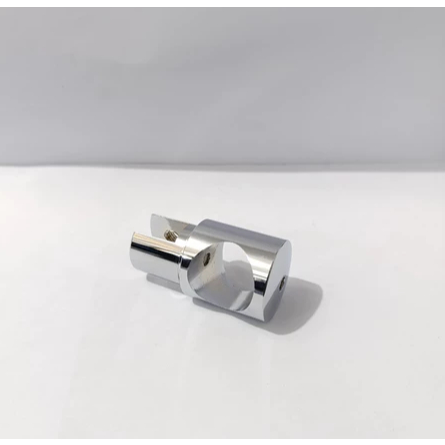 Braket Pipa Konektor Glass Clamp Pipa 1 inch Shower Pipa Ke Kaca