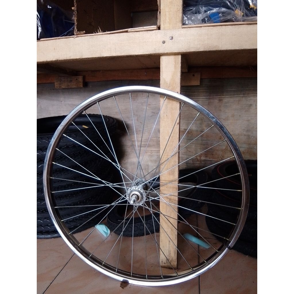 Velg / Lingkar Sepeda Onthel 24 Jengki CTB 36 Holes / 36 Lubang High Quality
