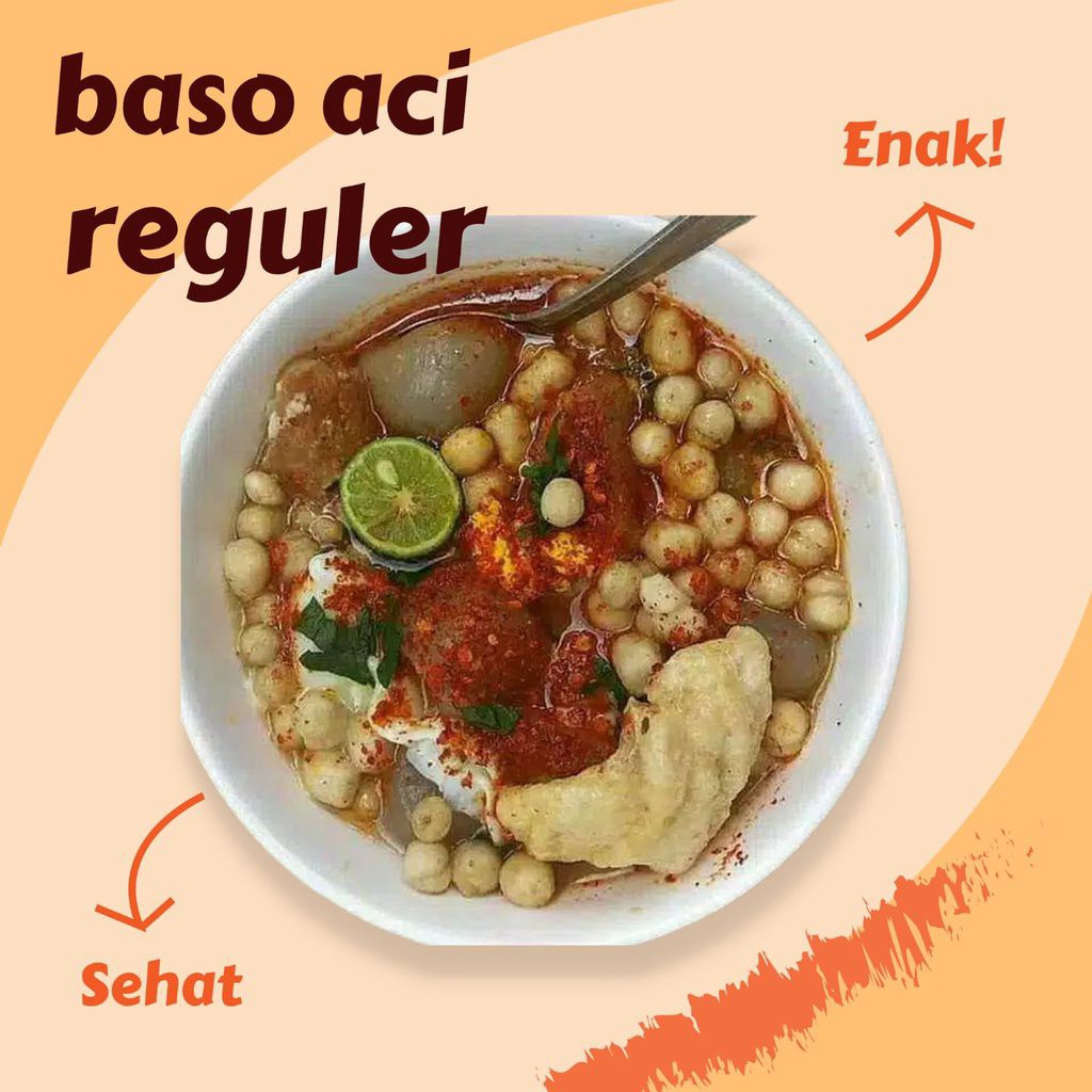 

paket baso Aci 6 Bungkus paling murah /harga reseller /Boci baso Aci pedas gurih