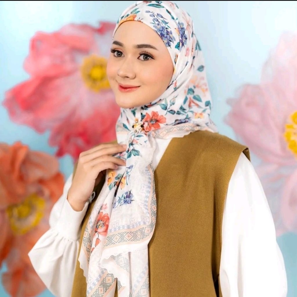 Motif Primerose Hijab custom nama logo brand sendiri bahan voal ultima ultrafine jilbab kerudung voa