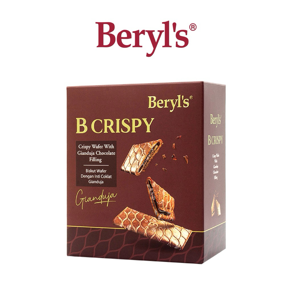

Beryl's B CRISPY with Gianduja Chocolate Filling (HALAL) 80g