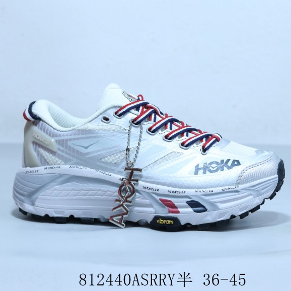 X MONCLER MAFATE SPEED 2 Sepatu Lari Performa Ringan dengan Bantalan Empuk, Atasan Jaring, Sol Teran