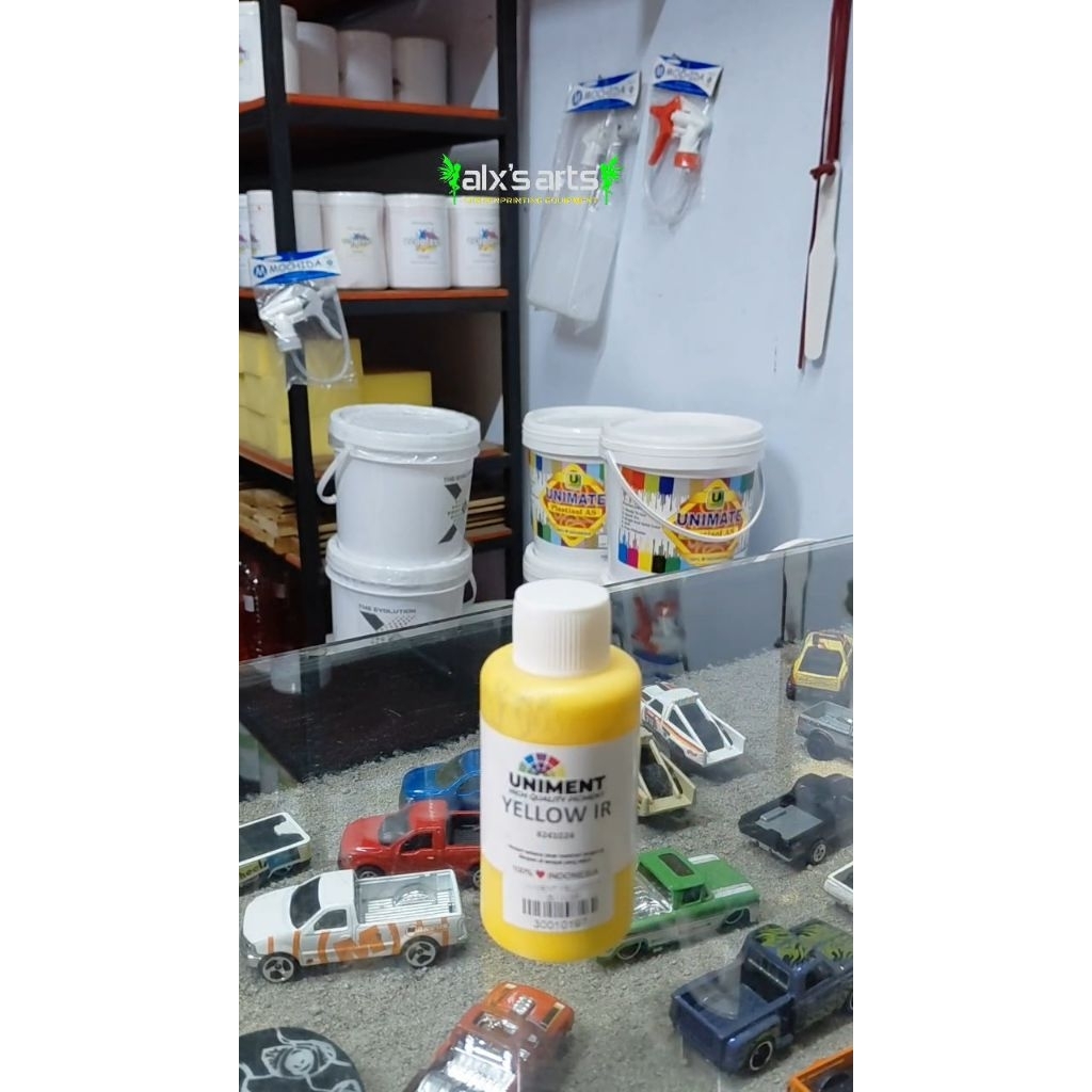 Pigment Yellow IR pewarna tinta sablon rubber