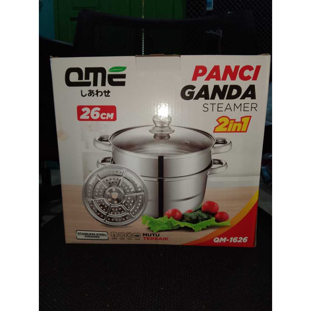 Panci Ganda Steamer QME