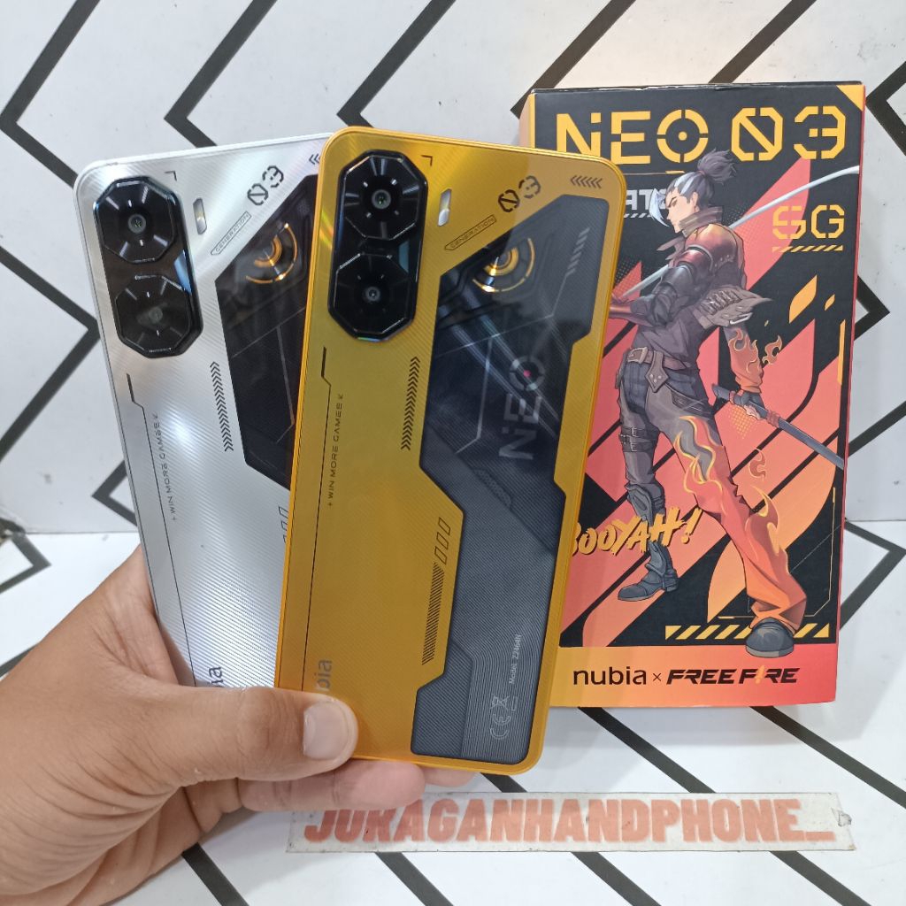 NUBIA NEO 3 5G NFC 8/256GB HP BEKAS SECOND FULLSET