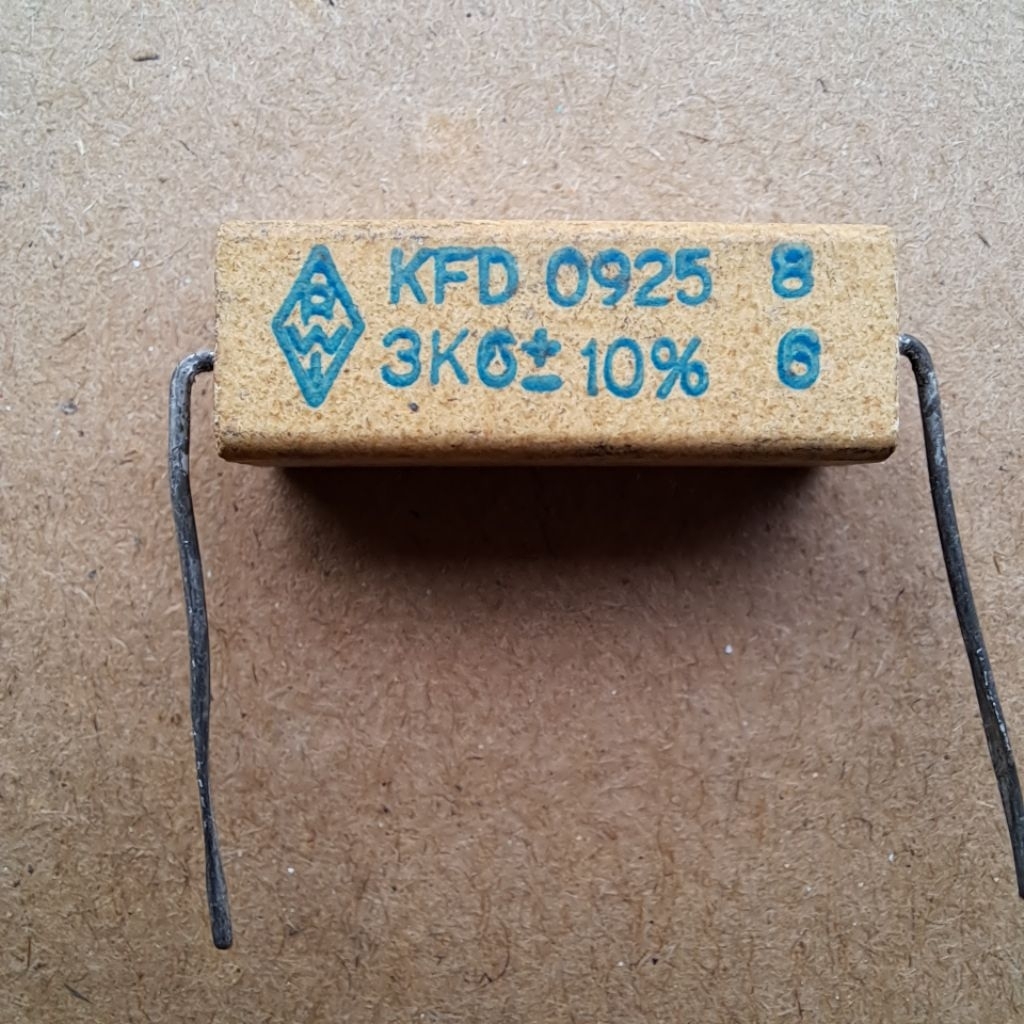 Resistor Kapur 3K6 5watt 3600 ohm 5watt