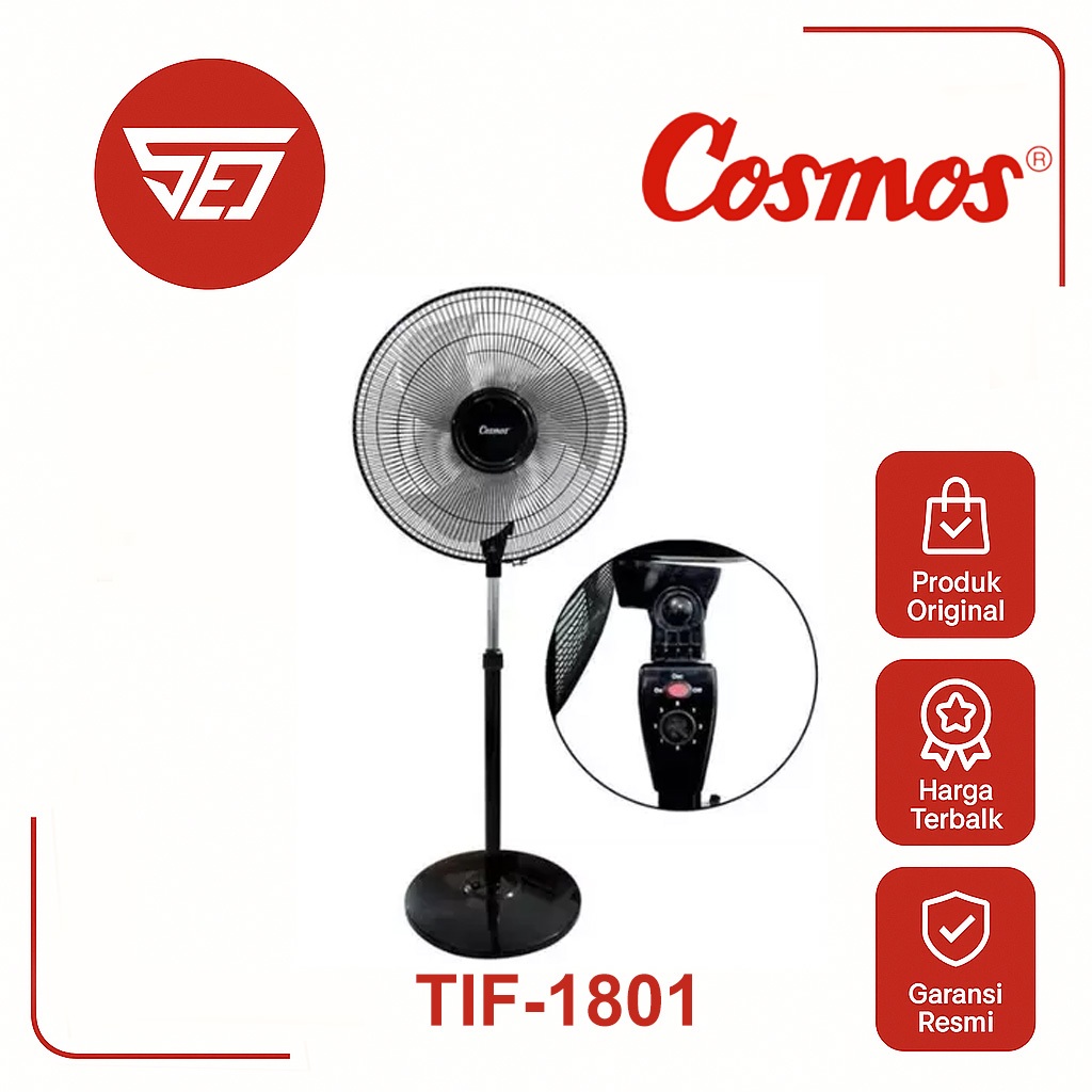 Cosmos 18-TIF Kipas Angin Berdiri Tornado 18 Inci