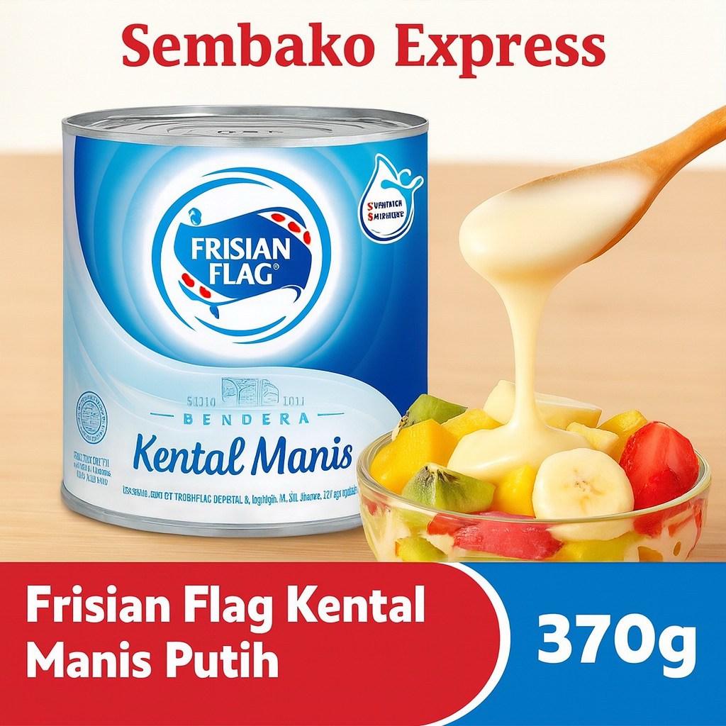 

Frisian Flag Susu Kental Manis 370g – Rasa Original yang Kaya & Lezat!