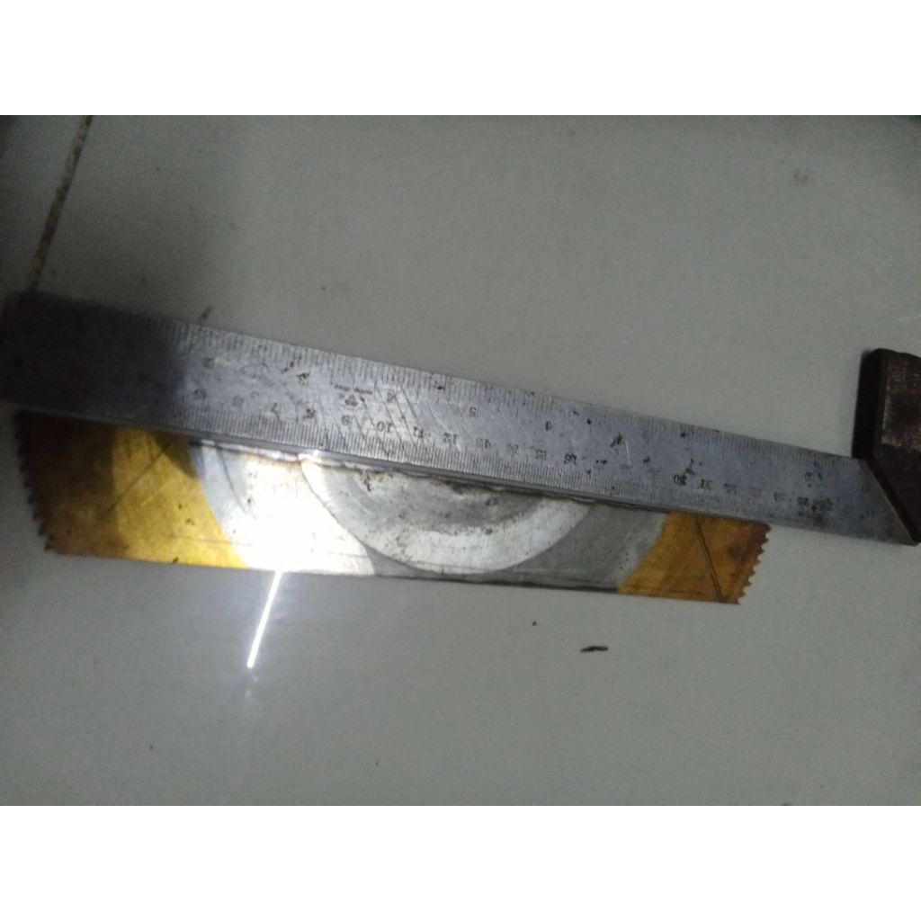 Baja HSS DM05 JULIA Italy Gold Original 23 cm Bahan Bilah pisau Dapur