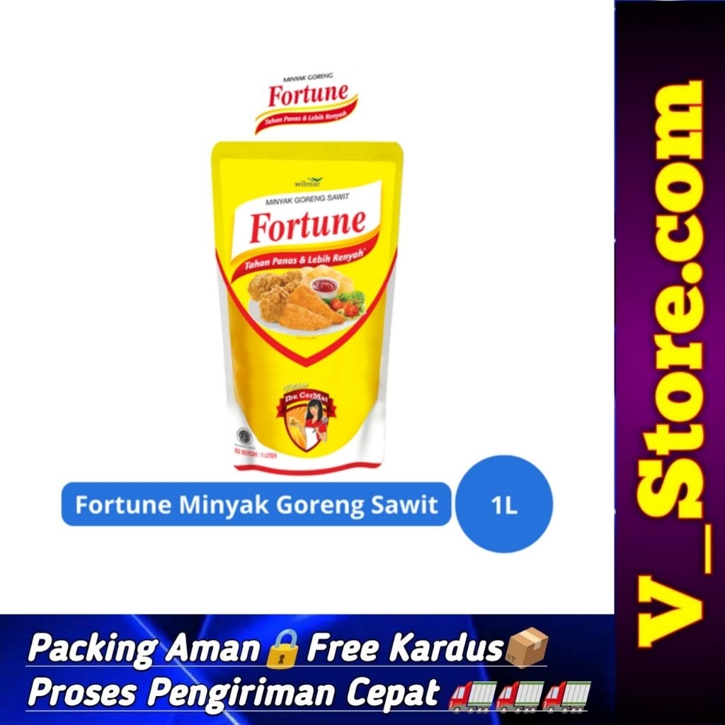 

FORTUNE 1L Minyak Goreng Kemasan Refill