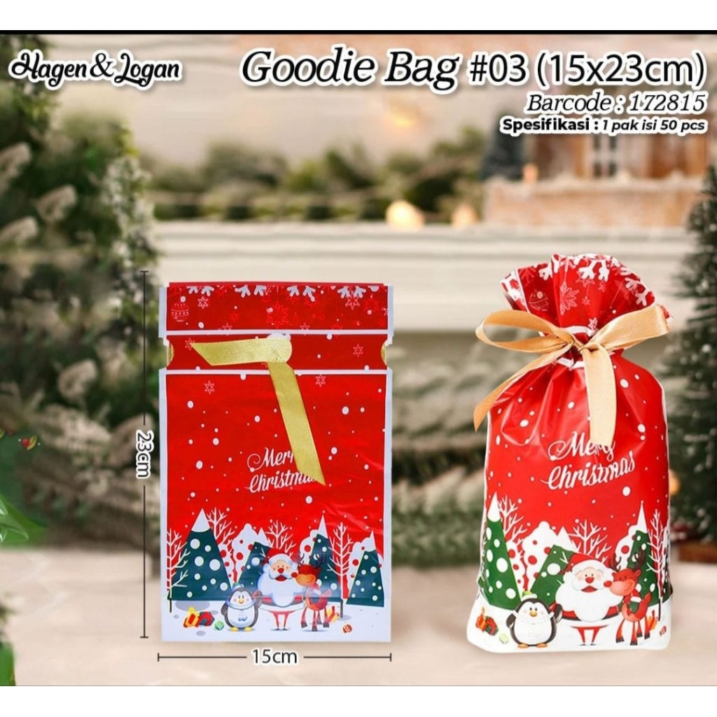 

Kantong snack natal goodiebag christmas (50pc)