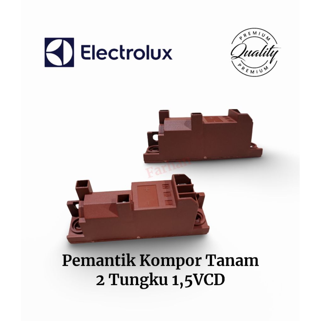 Pemantik kompor tanam 2 Tungku 1,5VCD Electrolux