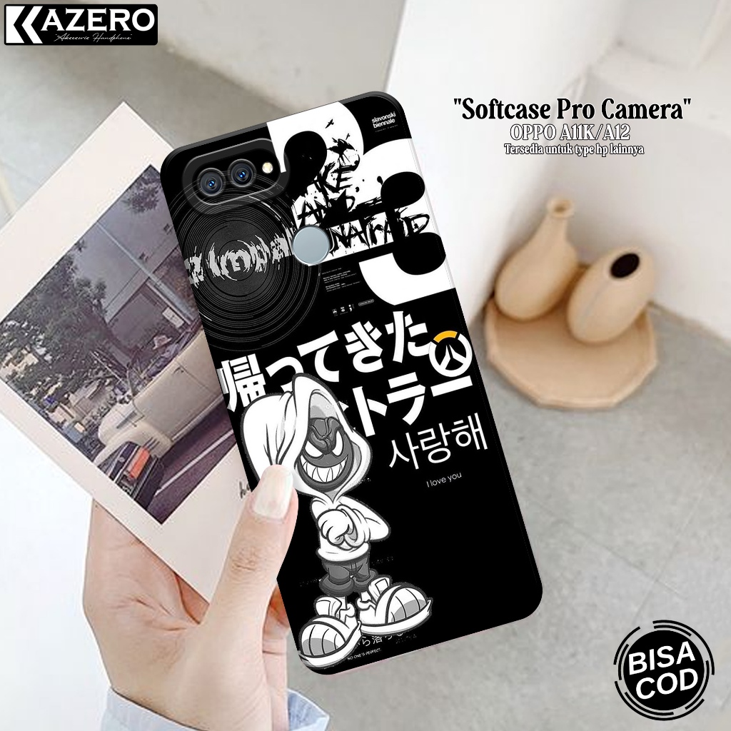 Case Hp OPPO A11K / OPPO A12 Fashion Case Kartun Silikon Pro Camera Softcase OPPO A11K / OPPO A12 Ca