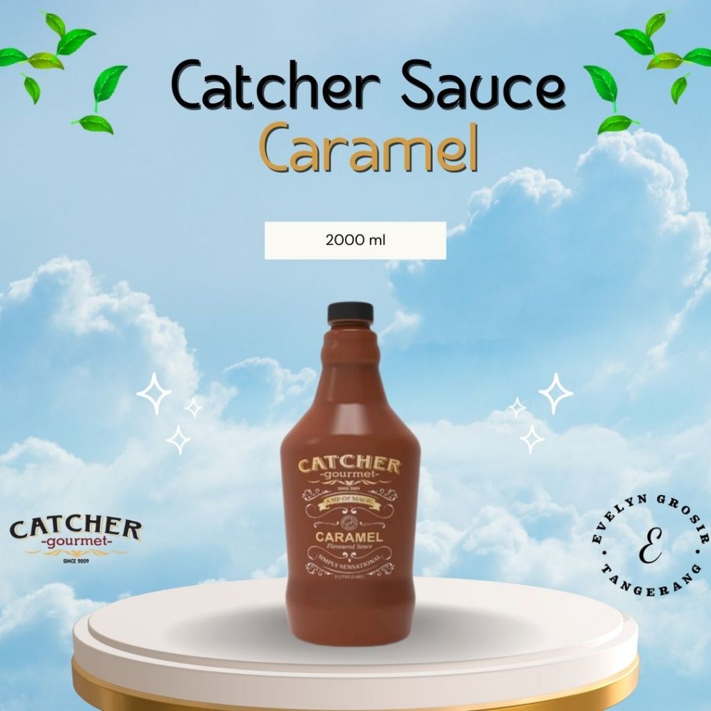 

Catcher Gourmet Caramel Flavored Sauce 2 L - Caramel Sauce 2 Liter