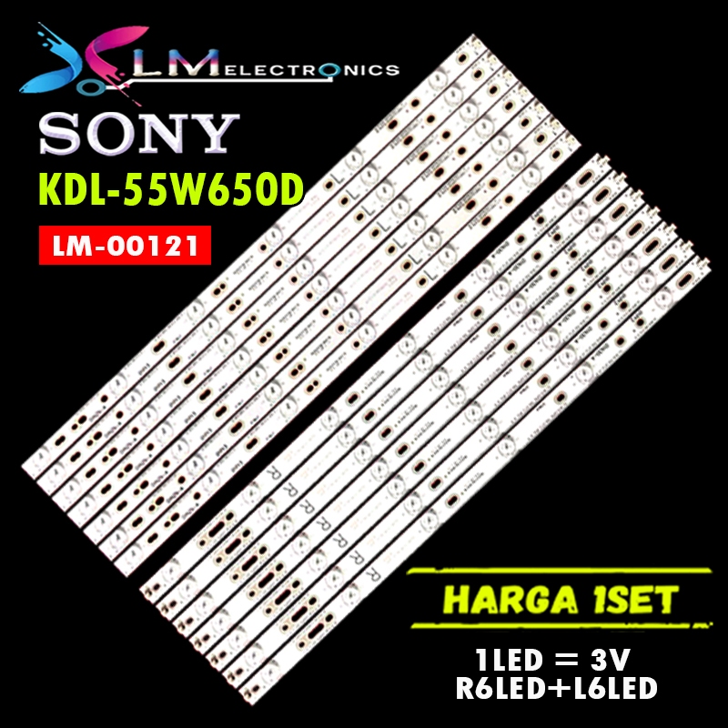 BACKLIGHT TV LED SONY KDL-55W650D KDL-55W650 KDL55W650D 55W650D