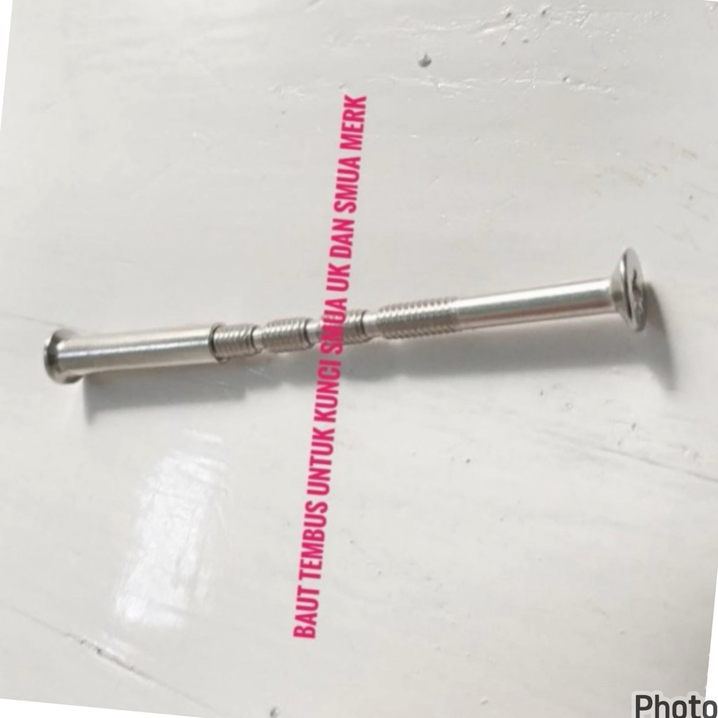 HABISIN STOK BAUT HANDLE PINTU/ baut tembus kunci pintu tanpa poting BAUT GAGANG PINTU BAUT KUNCI PI