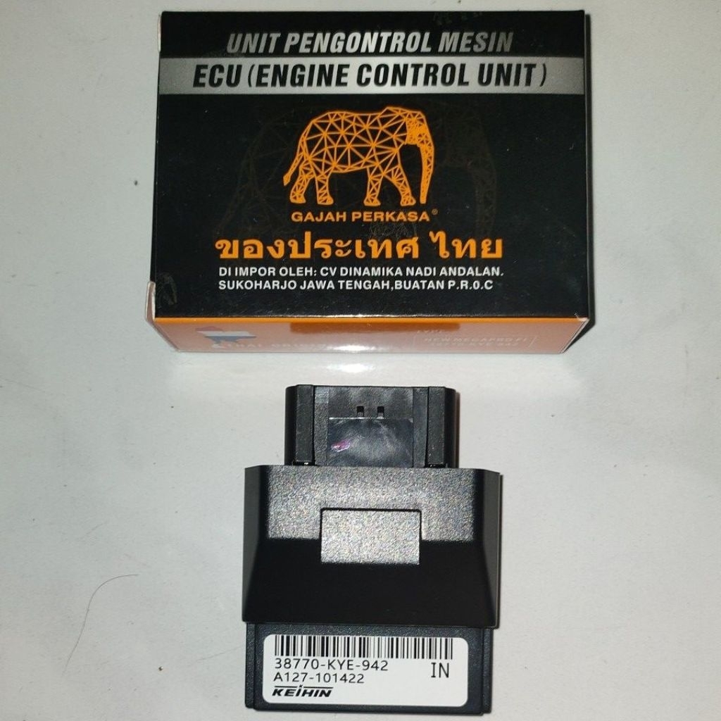 ECU Unit Pengontrol Mesin Motor New MegaPro F1 Thai Origin