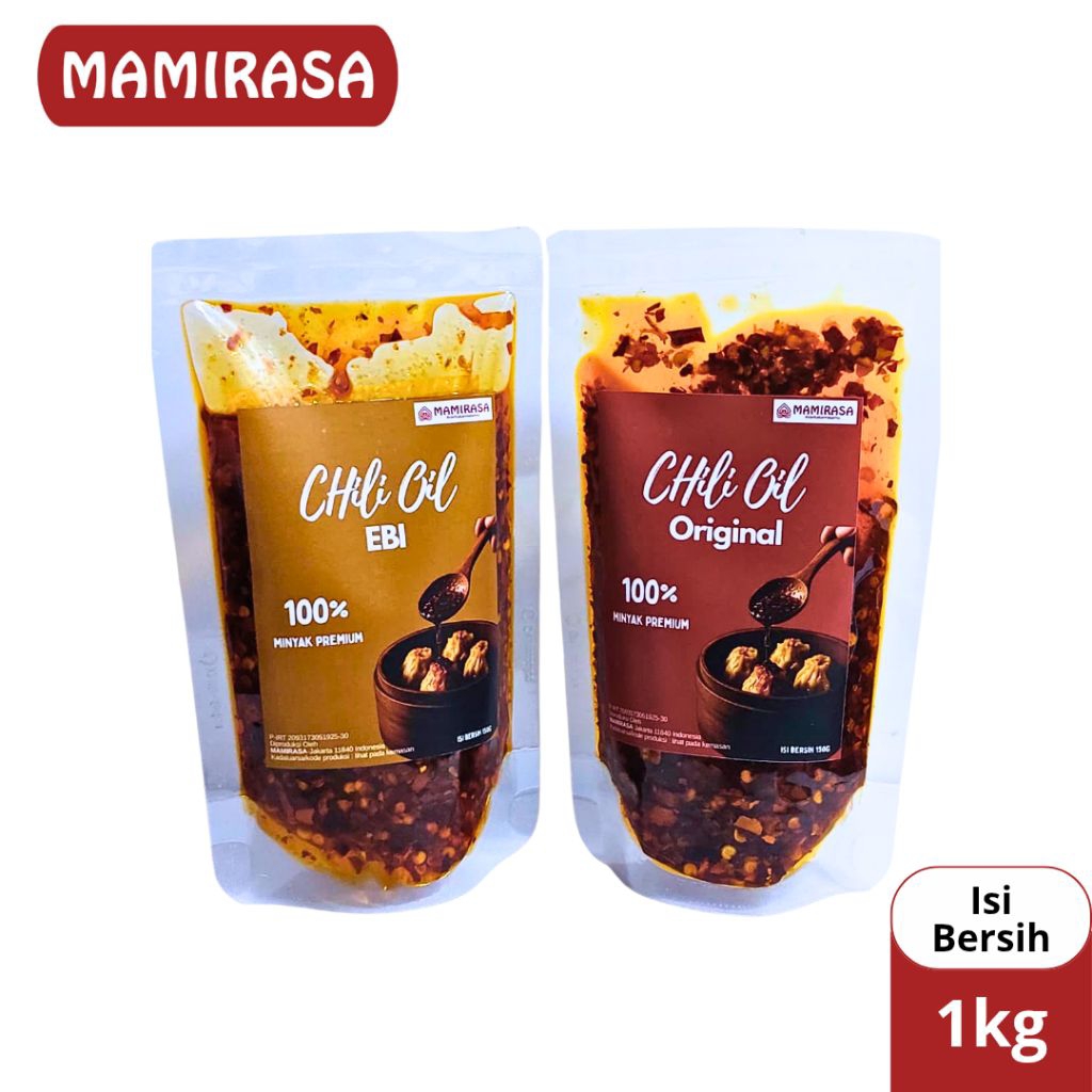 

Mamirasa Chili Oil Minyak Cabai Premium 1kg