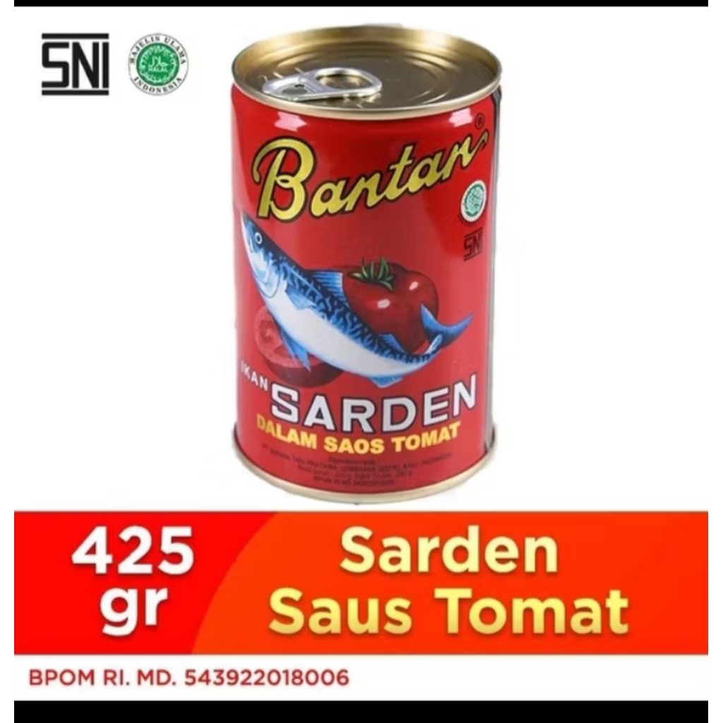 sarden merk bantan