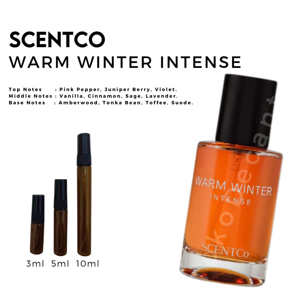 Decant / Vyal ScentCo - Warm Winter Intense