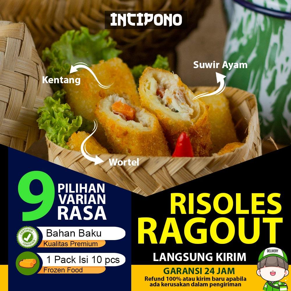Incipono Risol Ragout 1 Pack isi 10 pcs Frozen Halal Premium