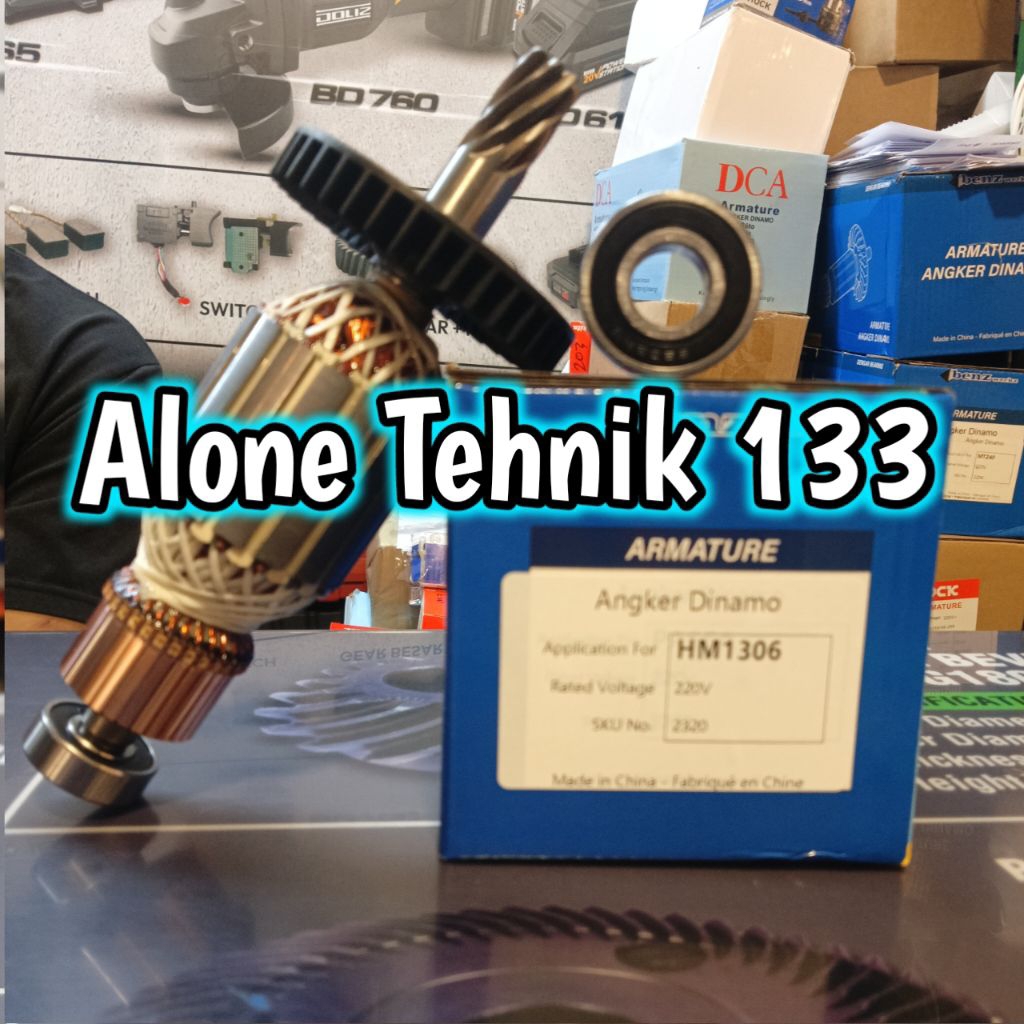 ARMATURE MAKITA HM1306 ANGKER ROTOR MESIN JACK HAMMER MAKITA HM1306