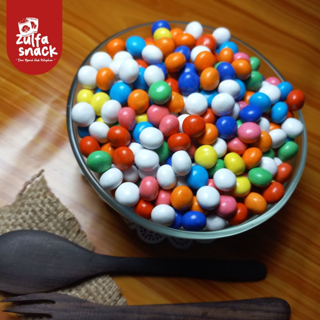 

Chacha Biskuit Cokelat Warna Warni | Snack Renyah Manis Gurih | 250 gr | 500 gr | 1kg