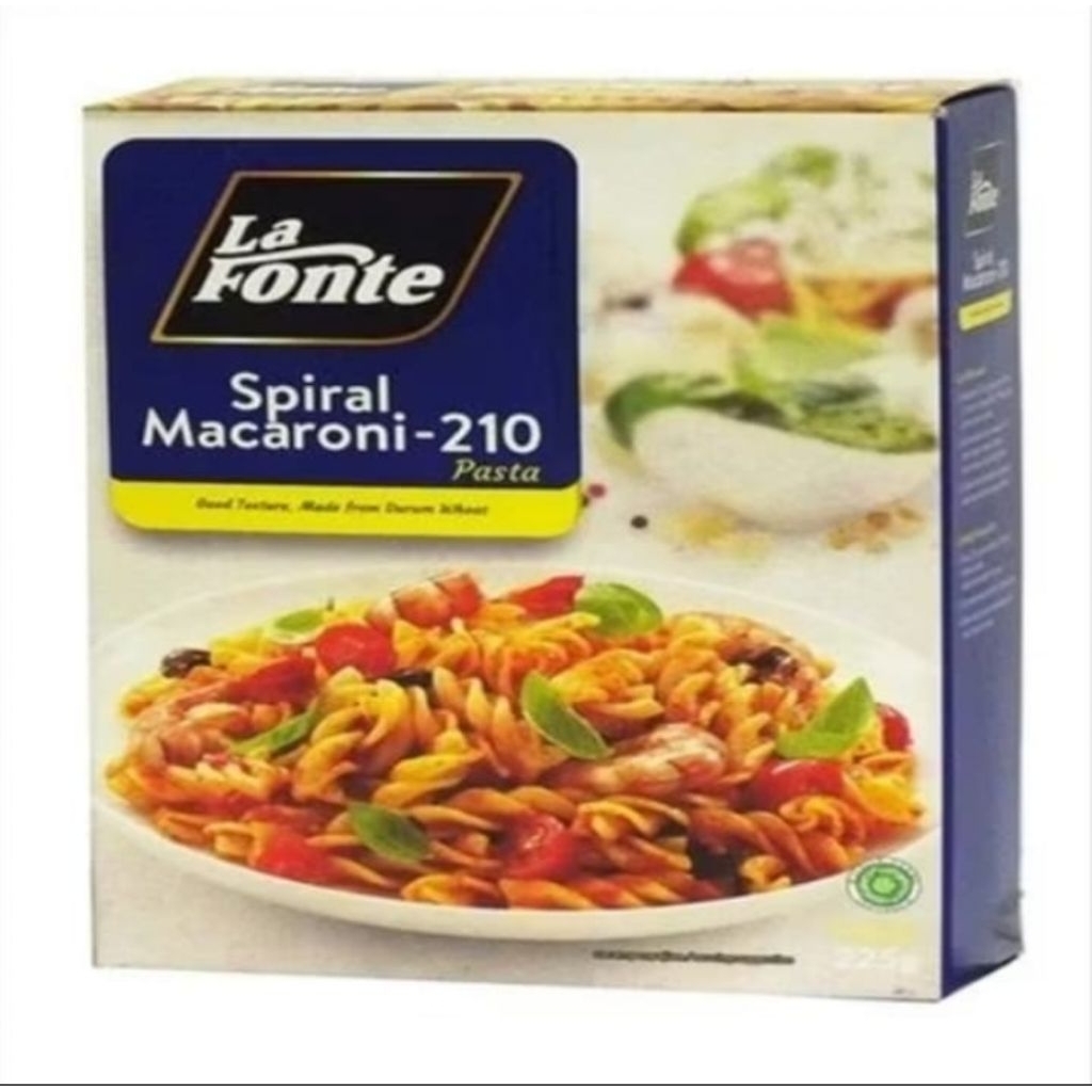 

La Fonte Spiral 210 Pasta Macaroni 225 gr