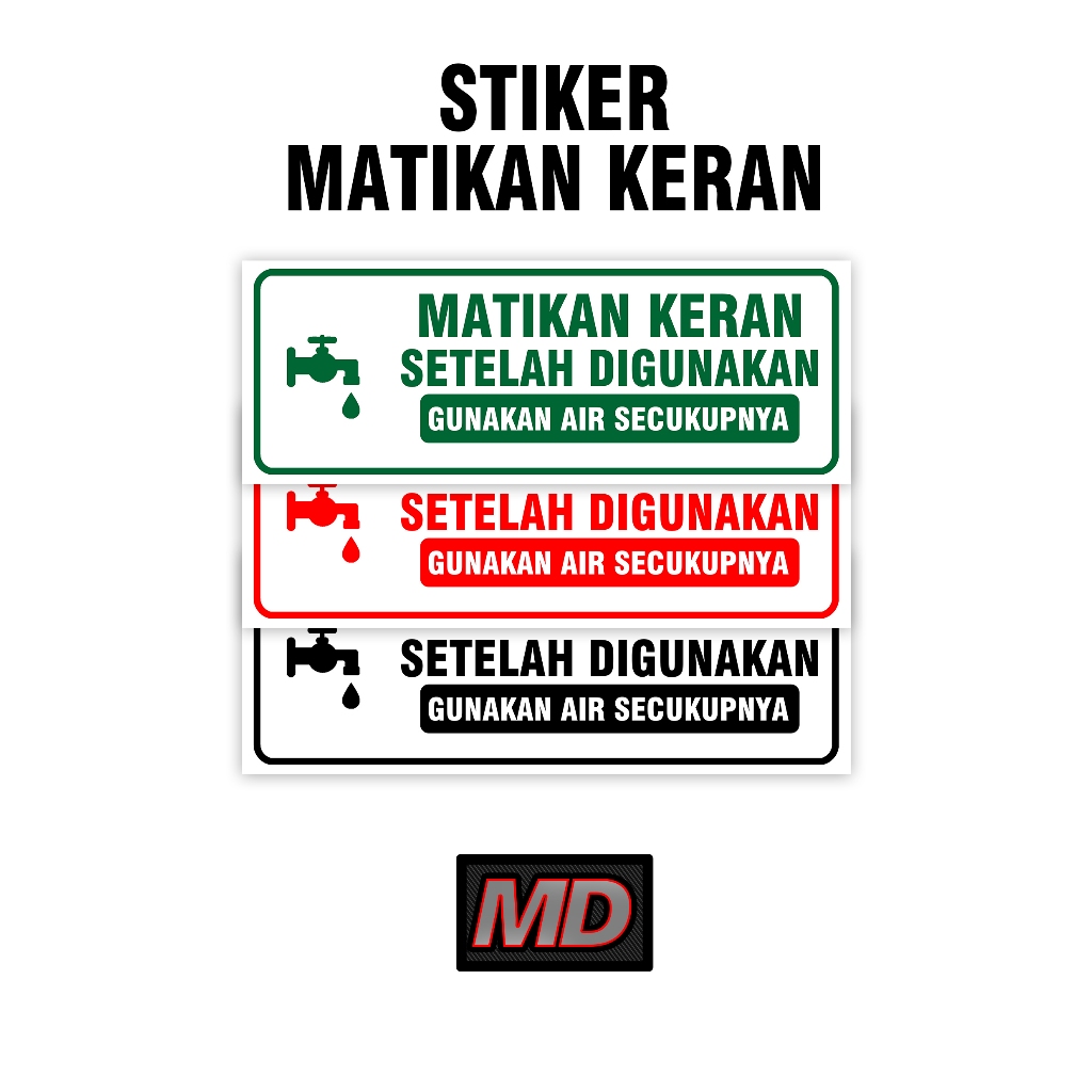 

STIKER VINLY MATIKAN KERAN LAMINASI GLOSSY