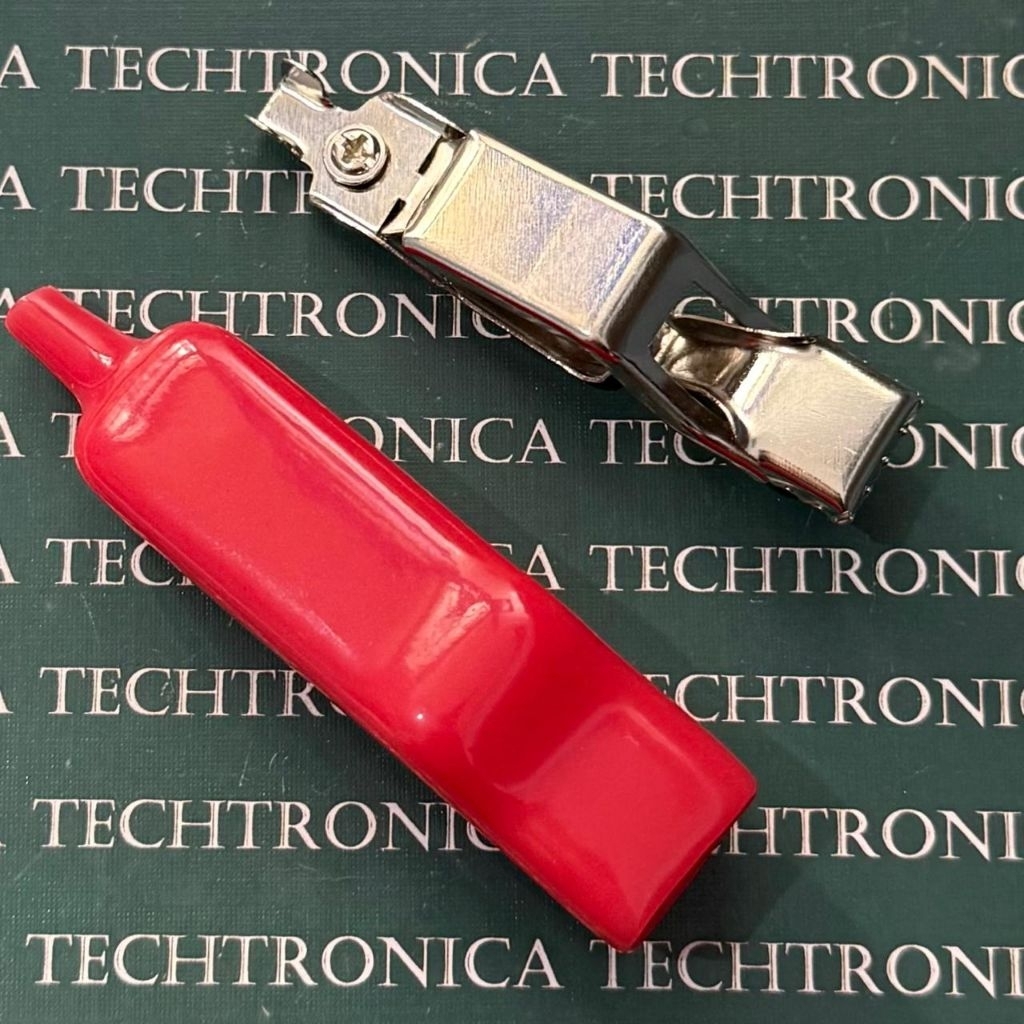 Klip Buaya Capit Buaya Besar Jepit Aki Merah Panjang 8Cm