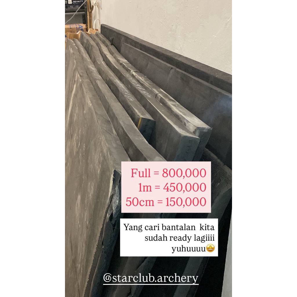 bantalan target panahan