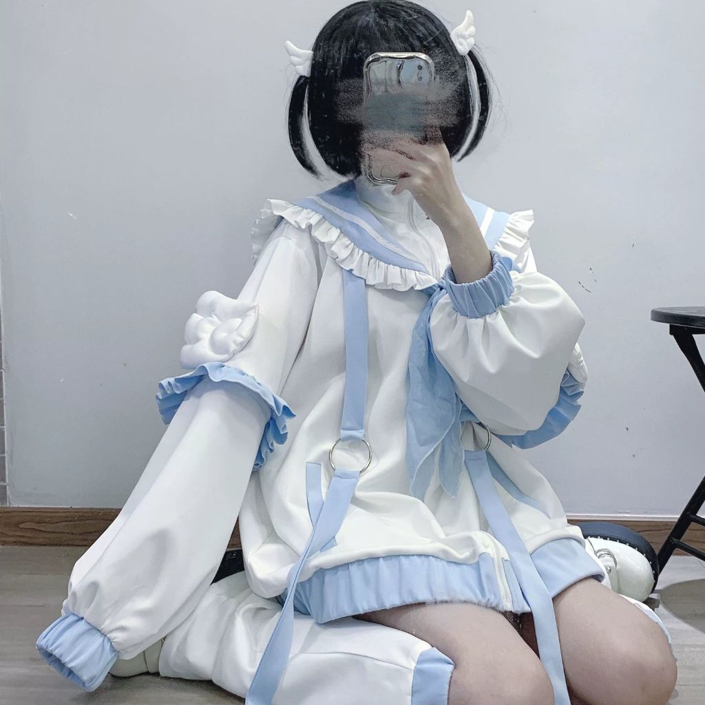 TERBARU‼️Jacket Seifuku Sailor Tenshi Angel Kawaii