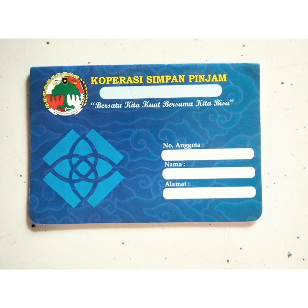 Buku Tabungan Koperasi Simpan Pinjam