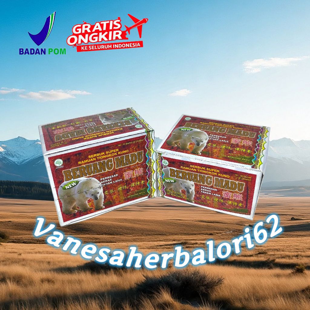 Beruang madu kapsul Original