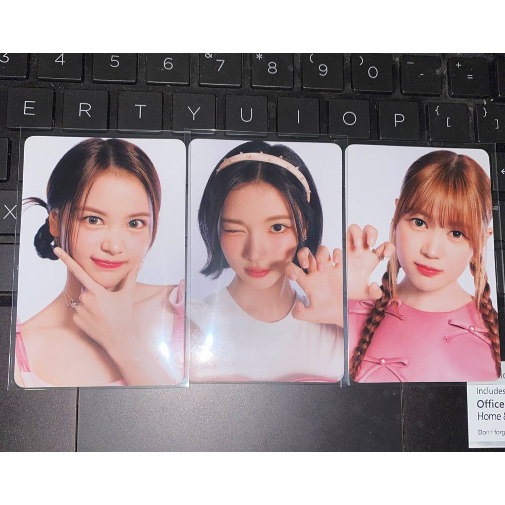 photocard pc bnb h2h hearts2hearts barenbliss pc carmen jiwoo yeon
