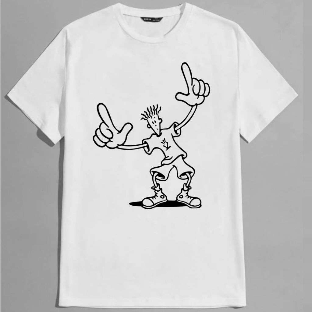 Kaos FidoDido Baju Oblong Fidodido Tshirt Retro FidoDido