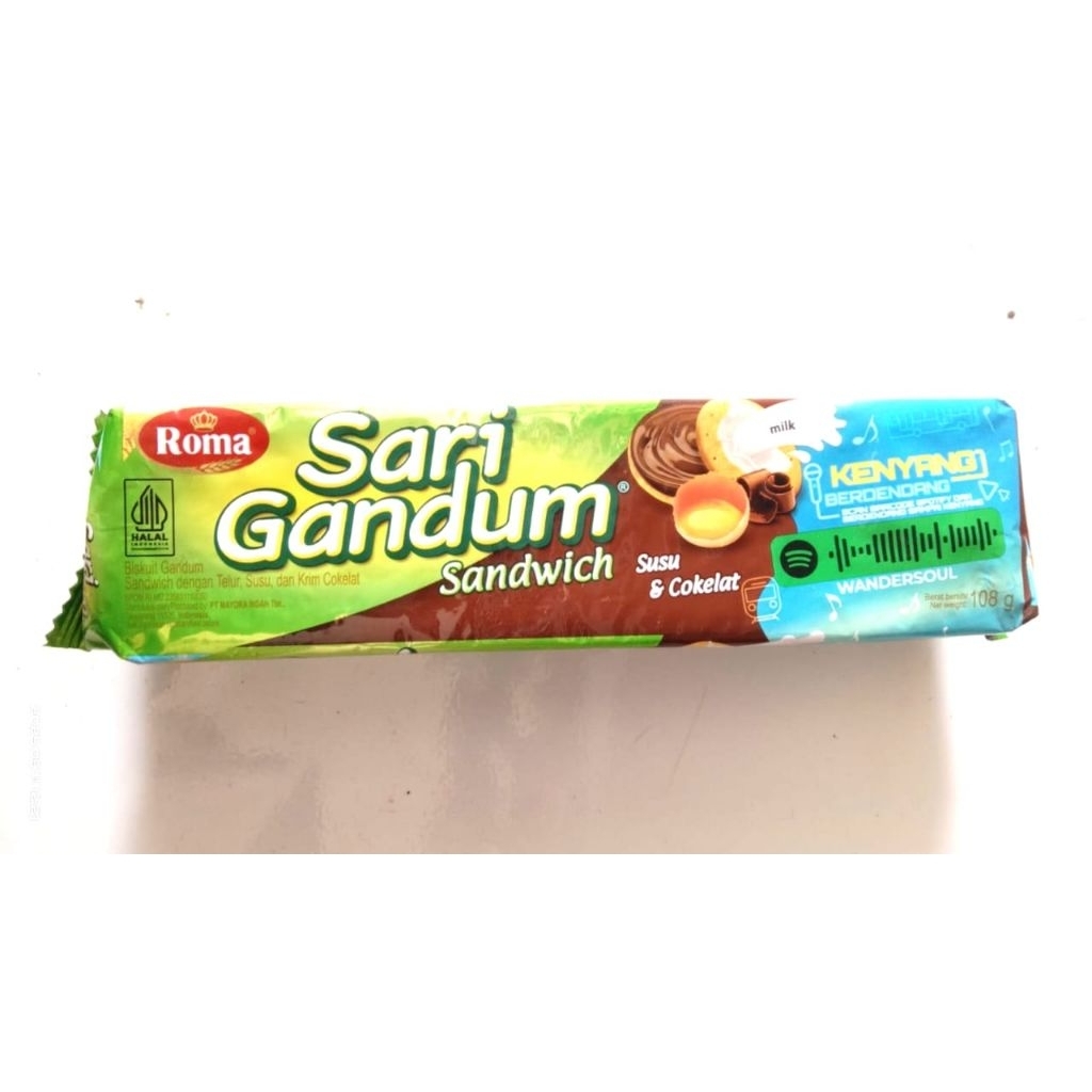 biskuit sari gandum susu dan Sari Gandum coklat