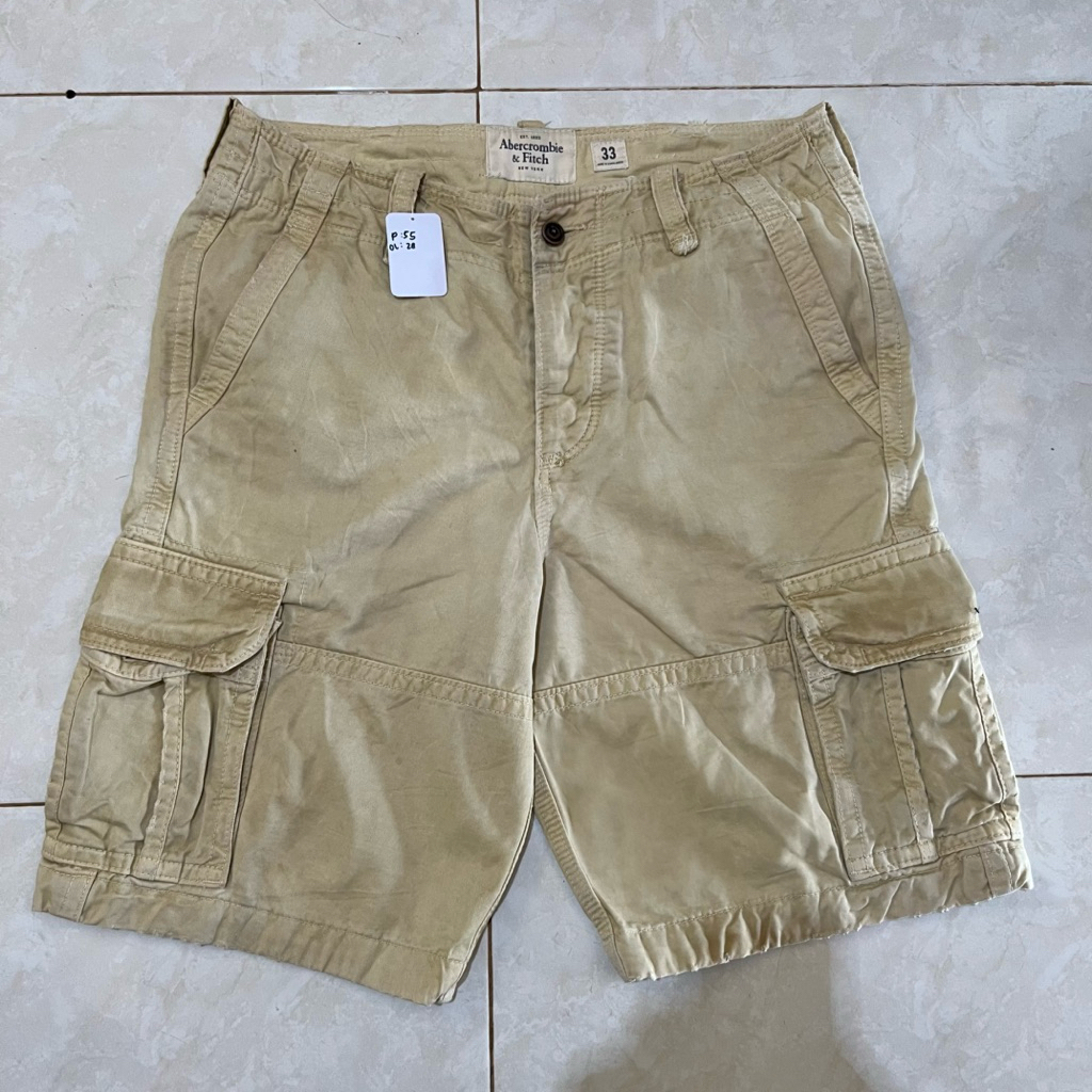 celana cargo sz33 Abercrombie