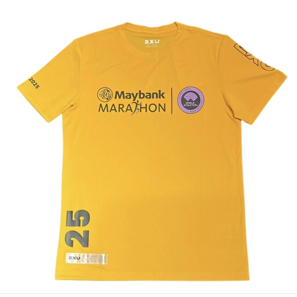 JERSEY RUNNING MAYBANK MARATHON 2025