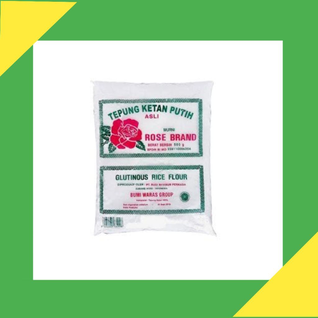 "Tepung Ketan Rose Brand 500g – Tepung Beras Ketan"