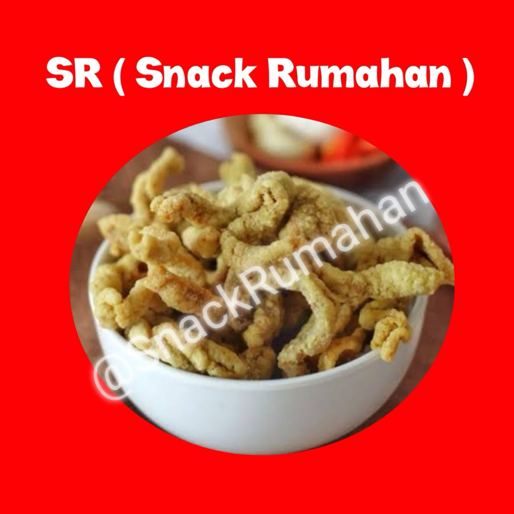 

Cemilan SGM Serba Goceng Murah Keripik usus ayam gurih enak murah 100gr