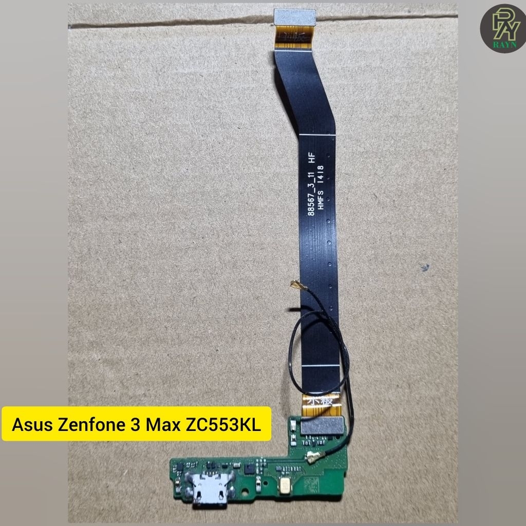 papan cas antena fleksibel Asus Zenfone 3 Max ZC553KL original copotan bergaransi