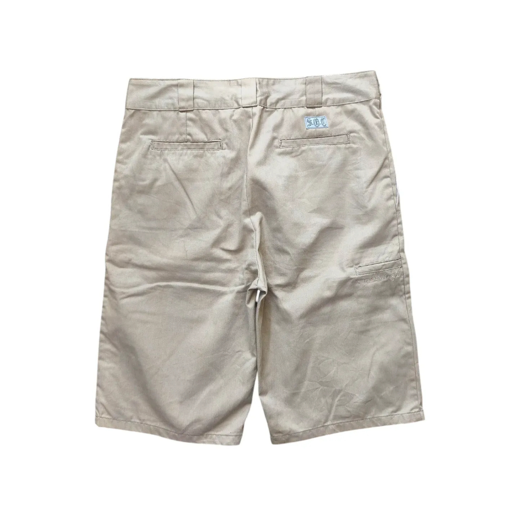 STRAIGHT OUTTA CALI - Celana Pendek Cellpo Pria Big Size Khaki Size fit 41