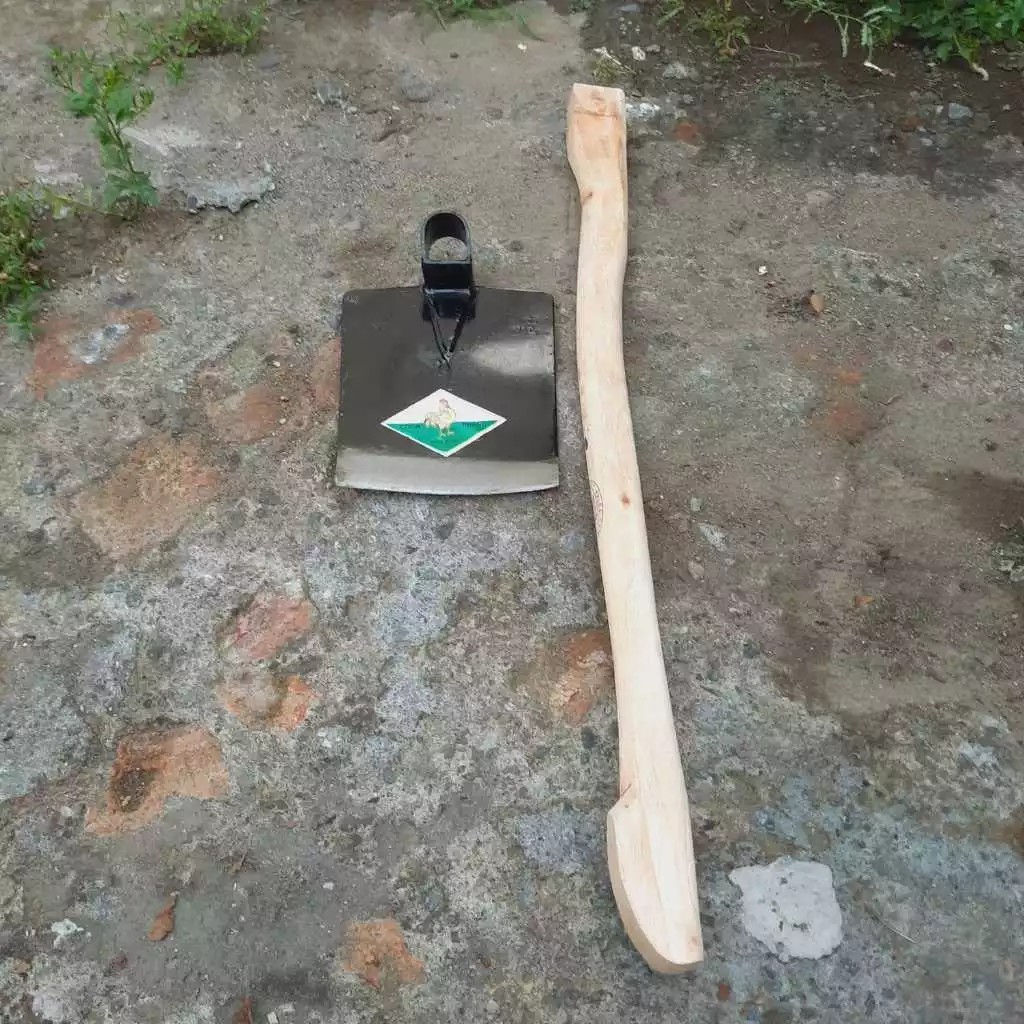 Cangkul Ayam Jago Baja Sepuhan Jawa Termurah