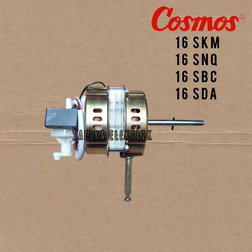 DINAMO COSMOS 16 SKM SNQ SBC SDA STANDFAN / MOTOR KIPAS ANGIN BERDIRI DUDUK 16 INCH