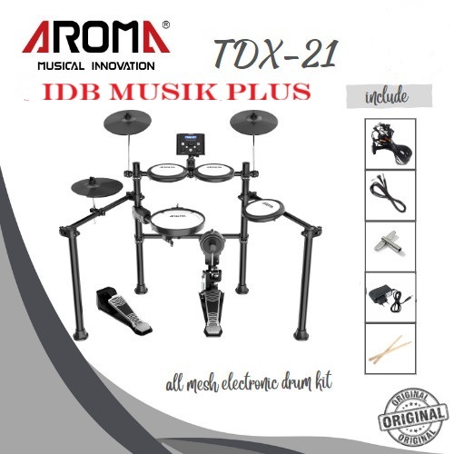 Drum Elektrik Aroma TDX21 TDX 21 Original