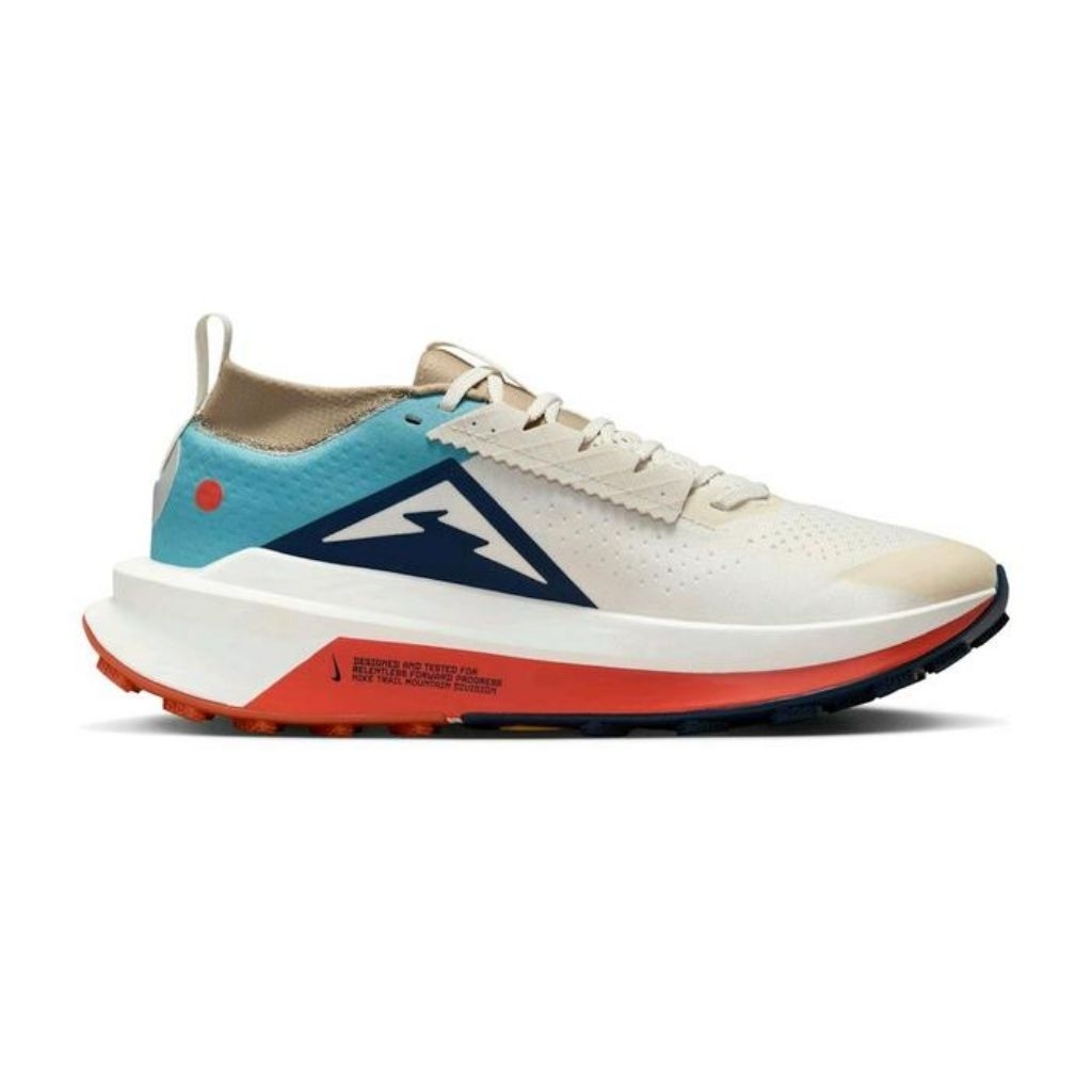 Sepatu ZoomX Zegama 2 White/Bicoastal/Court Blue 

