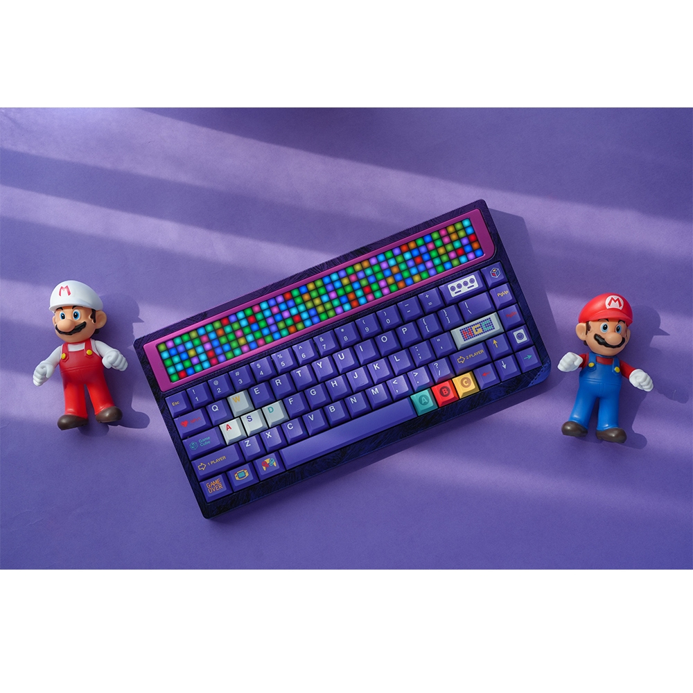 Keycaps FBB NGC Purple Cherry Profile PBT Dye Sub