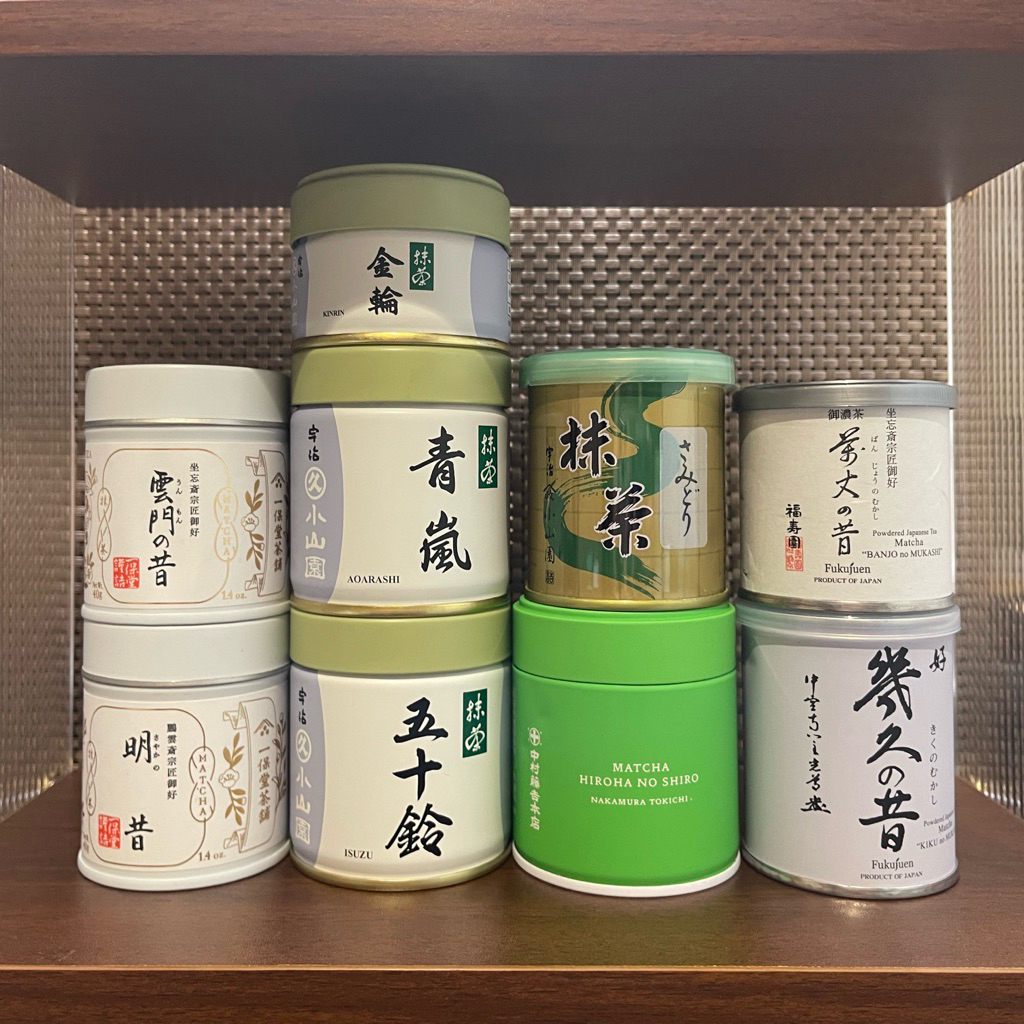 

[DEFECT SALE] Marukyu Koyamaen Yamamasa Koyamaen Ippodo Nakamura Tokichi Fukujuen Ceremonial Matcha Ori Jepang