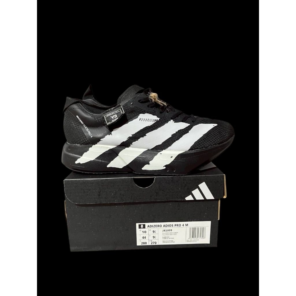 Sepatu Adizero Y-3 Adios Pro 4 Black